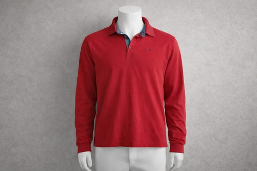 Polo sun68 rossa maniche - polo,