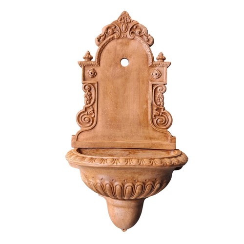 Fontana terracotta cuoio a - in,