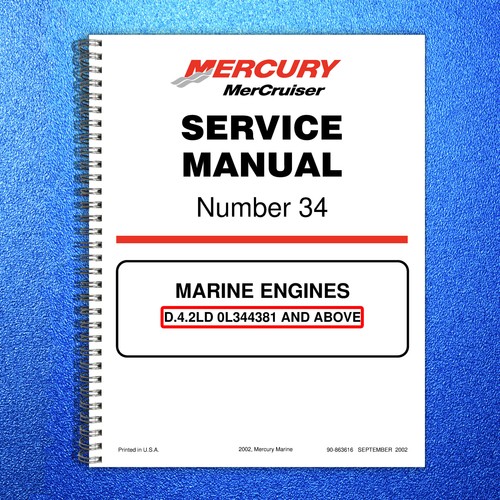 Mercury mercruiser d42l - mercruiser, diesel