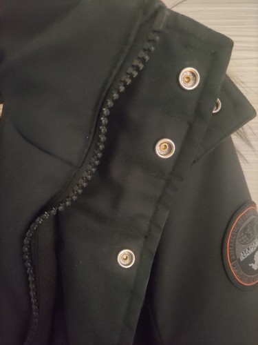 Parka uomo nero napapijri - parka,