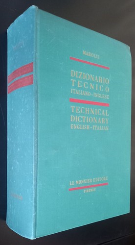 Dizionario tecnico - dizionario,