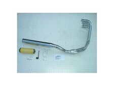 MARVING-RACING-4-1 Impianto di scarico in acciaio cromato, per CB 400 Four, senza TÜ