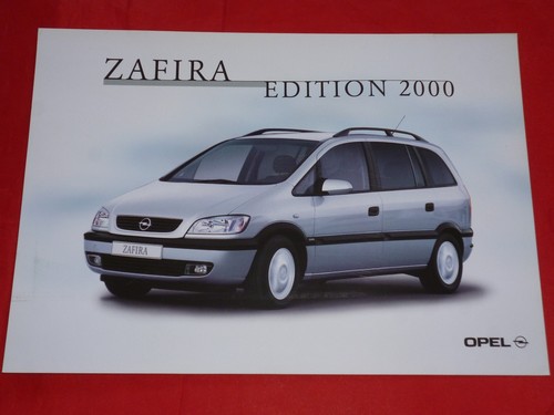 Opel zafira edition 2000 - opel,