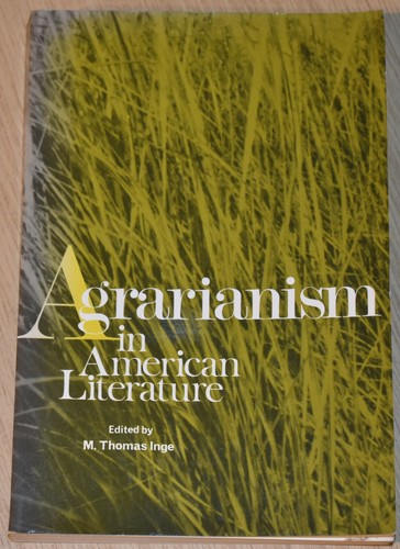 Agrarianism american - in,