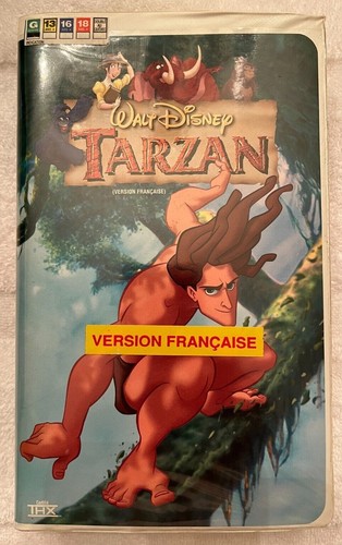 Tarzan vhs en français - -,