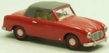 1954 NSU-Fiat Neckar "Wendler" Cabriolet tetto chiuso rosso 1/43 modello finito
