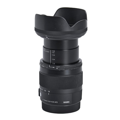 Sigma 70mm 4 dc macro - 17-70mm,