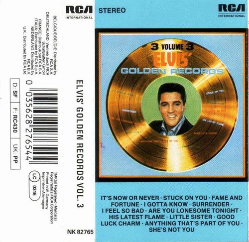 Elvis presley golden - elvis, elvis'