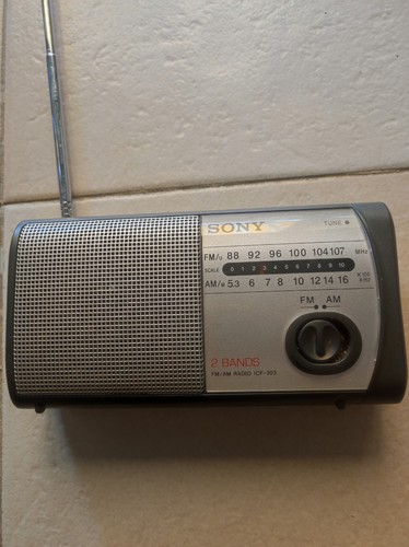 Sony icf 303 radio portatile - sony, a