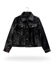 Giacca uomo Jet Black pelle di