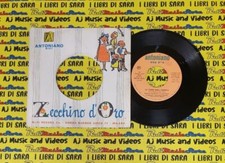 LP 45 7"ZECCHINO D'ORO La torre degli asinelli Sette cani brontoloni no cd mc