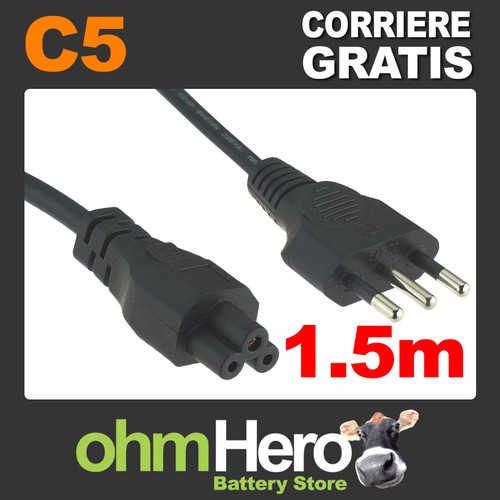 Cavo alimentazione 5m - cavo, 1.5m