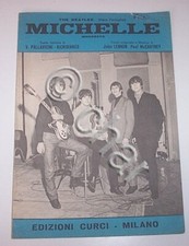 Spartito originale Michelle The Beatles - ed. 1966 Curci