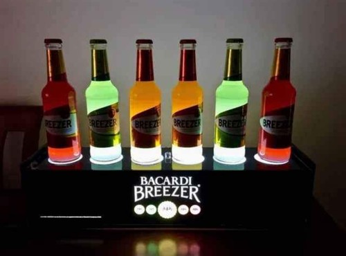 Lampada espositore bacardi - lampada,