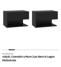 Set 2 Comodini Sospesi in