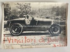 foto GRAN PREMIO ITALIA VETTURETTE 1922 FIAT 500 AUTO AUTOMOBILE Giaccone