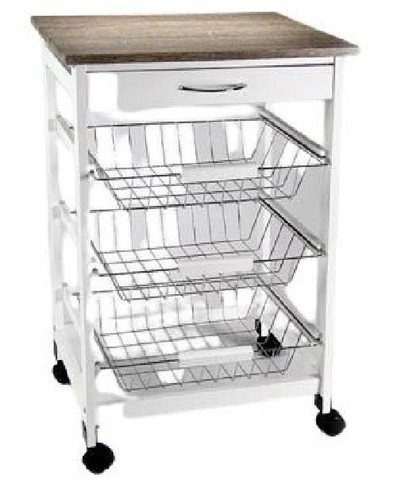 Carrello cucina 47x37x76 cm - cucina,
