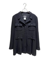 Giacca lunga in tweed CHANEL