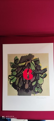 Litografia ennio morlotti - litografia,