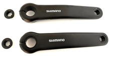 Shimano Steps FC-E6100 170mm Set Braccio Manovella Nero eBike Bici Elettrica Nuovo