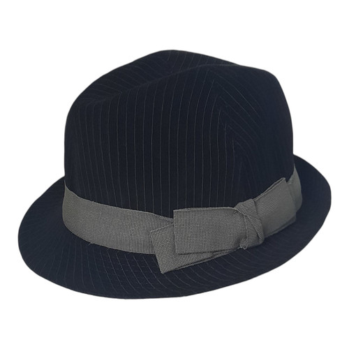 Cappello gessato velluto - gessato,