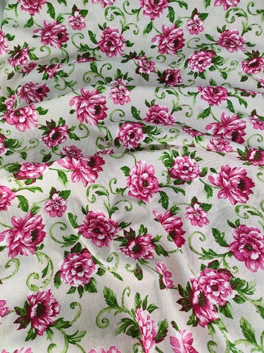 Tessuti cotone floreale - , stoffe