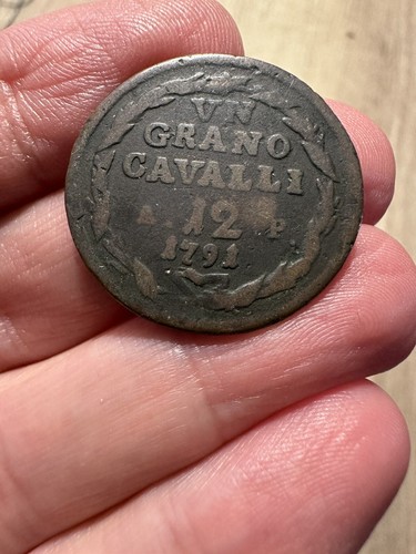 Grano cavalli 1791 - un,