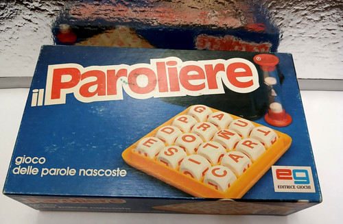 Paroliere gioco delle - -,