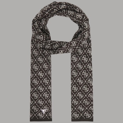 Guess sciarpa marrone uomo - marrone,