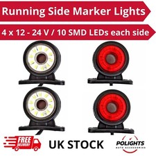 4x12-24V Luci di segnalazione