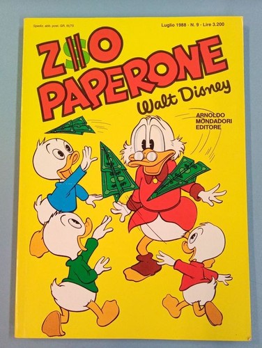 Zio paperone luglio - n.9, 1988