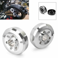 2x Terminali di Scarico Coperchio Telaio per BMW R NINE T 2014 2015 2016 Nero/Cromo Nuovi