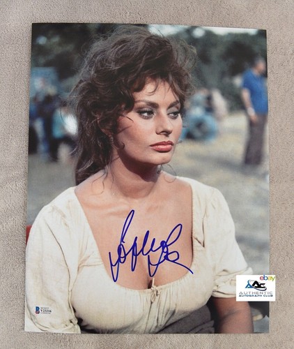 Sophia loren autografo - autografo, firmato