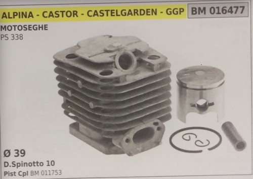 Cilindro pistone completo - ,
