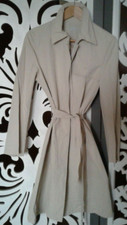 Trench spolverino avorio donna - trench,