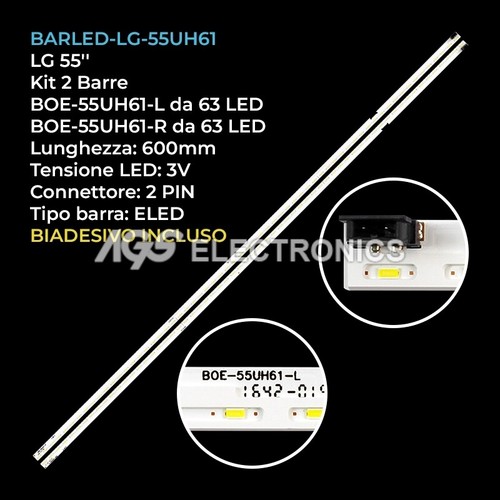 Kit barre strip led lg - led, tv