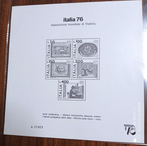Italia repubblica 1976 - repubblica,
