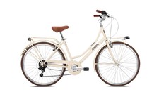 a lecce BICICLETTA 26 CITY-BIKE divina 6V  donna CICLI BRERA panna