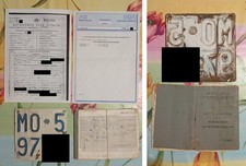 Targa MO libretto originale