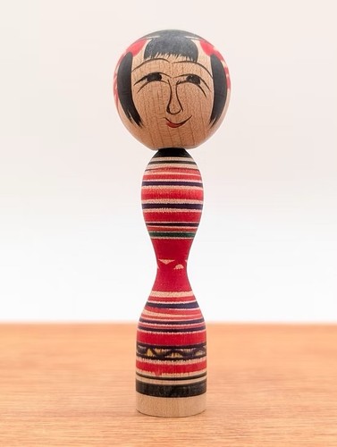Ki1271 kokeshi vintage mini - kokeshi,