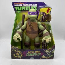 grande adolescente mutante ninja turles donatello Battle Shell nuovo