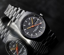 Porsche Design By Orfina Stainless Steel Automatic 30mm Pvd Vintage Day-date uhr