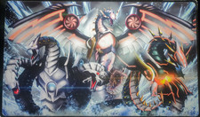 Yugioh TCG Cyber End Dragon, Cyber Dragon Nova & Cyber Dragon Infinity Playmat