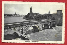 CARTOLINA NV ITALIA - VERONA - Ponte Pietra - 9 x 14