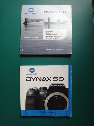 Minolta dynax manuale - dynax, 5d