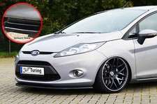 Spoiler spada spoiler anteriore in ABS per Ford Fiesta MK7 JA8 ABE nero lucido