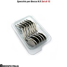 Specchietto per Dentista Igiene Orale Specchio Dentale N.5 Strumenti Chirurgici