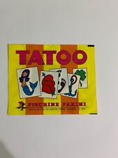 BUSTINA PANINI TATOO PIENA SIGILLATA