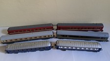 LIMA HO lotto 6 carrozze vagoni passeggeri FS Residenza Milano Wagons Lits SNCF