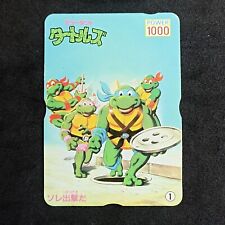 It's Time To Go! N. 1 Takara 1994 Japanese Teenage Mutant Ninja Turtles Card 